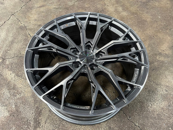 New 18X8.5 ET43 Asga ARF10 Rim (4 wheel) Gloss Gunmetal 5X114.3