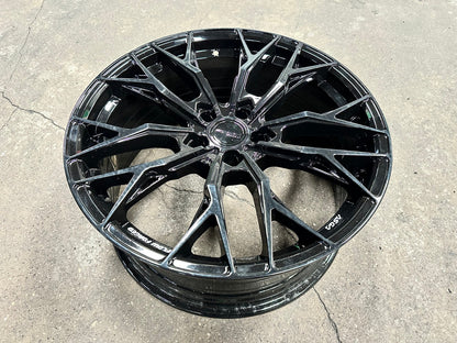 New 19X8.5 ET30 Asga ARF10 Rim (4 wheel) Gloss Black 5X114.3