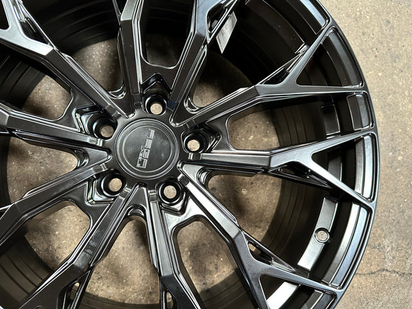 New 19X8.5 ET43 Asga ARF10 Rim (4 wheel) Matt Black 5X114.3