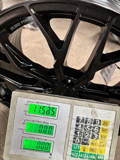 New 19X8.5 ET43 Asga ARF10 Rim (4 wheel) Matt Black 5X112