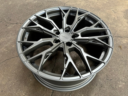 New 19X8.5 ET43 Asga ARF10 Rim (4 wheel) Matt Gunmetal 5X112