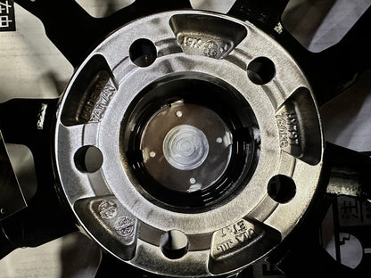 New 19X9.5 ET37 Asga ARF10 Rim (4 wheel) Gloss Black 5X114.3