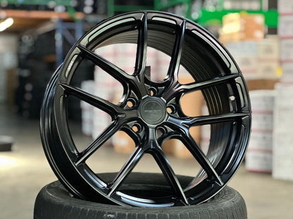 New 19X8.5 ET43 Asga ARF12 Rim (4 wheel) Matt Black 5X114.3