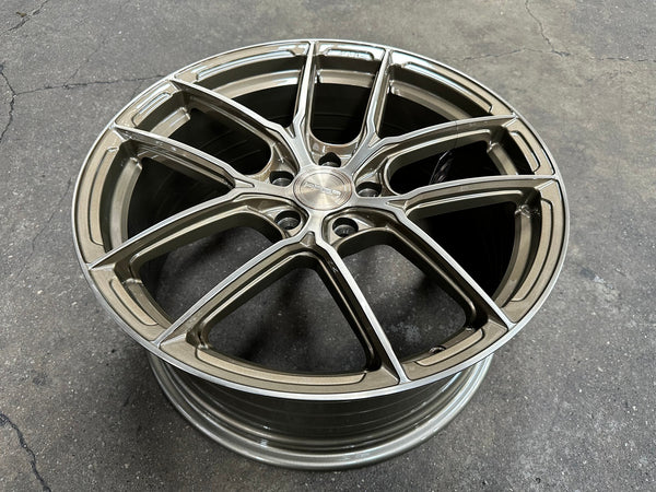 New 19X8.5 ET43 Asga ARF12 Rim (4 wheel) Gloss Bronze 5X112