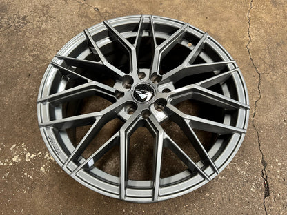 New 17X7.5 ET40 VFF107 Design Rim (4 wheel) Gloss Gunmetal 4X100