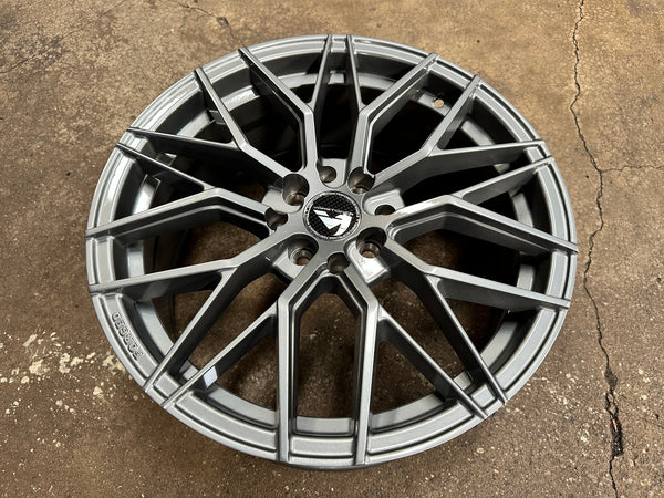 New 17X7.5 ET40 VFF107 Design Rim (4 wheel) Gloss Gunmetal 4X100