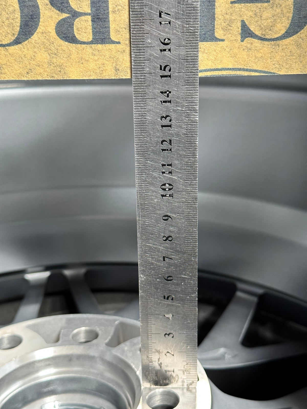 New 17X7.5 ET40 VFF107 Design Rim (4 wheel) Gloss Gunmetal 4X100