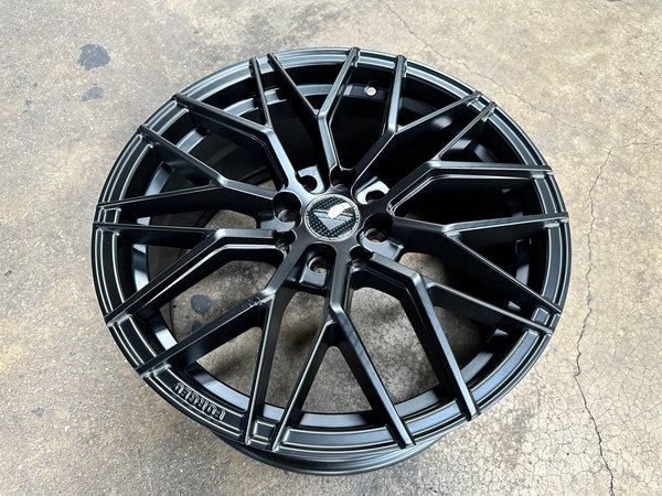 New 17X7.5 ET40 VFF107 Design Rim (4 wheel) Matt Black 4X100