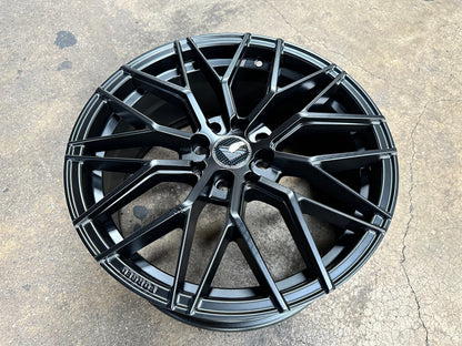 New 17X7.5 ET40 VFF107 Design Rim (4 wheel) Matt Black 4X114.3