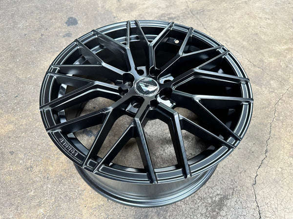 New 17X7.5 ET40 VFF107 Design Rim (4 wheel) Matt Black 4X100