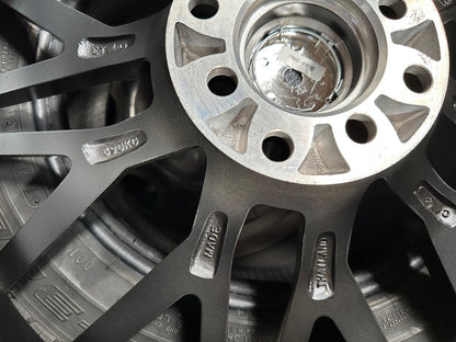 New 17X7.5 ET40 VFF107 Design Rim (4 wheel) Matt Black 4X114.3