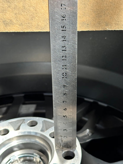 New 17X7.5 ET40 VFF107 Design Rim (4 wheel) Matt Black 4X114.3