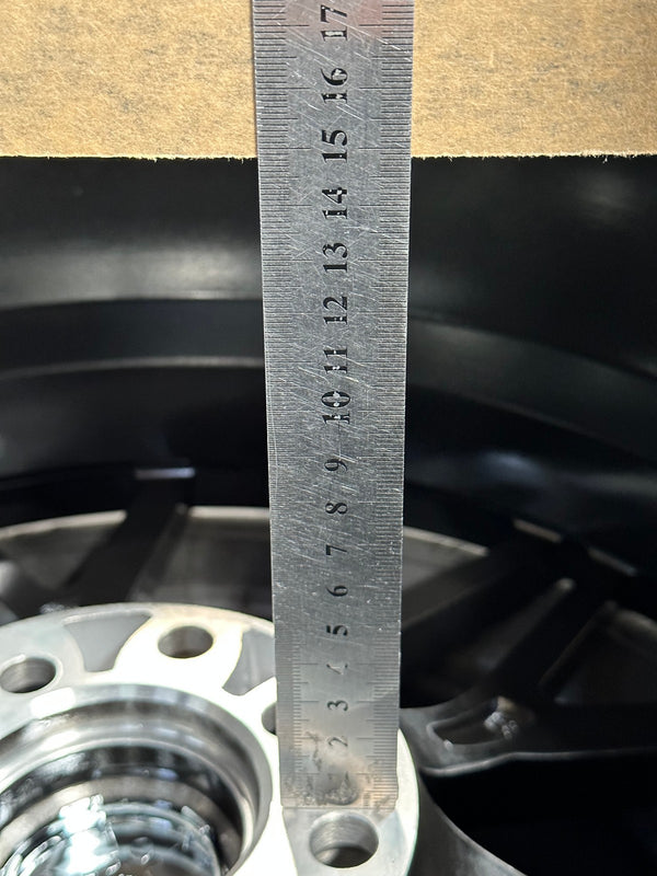 New 17X7.5 ET40 VFF107 Design Rim (4 wheel) Gloss Black 4X100