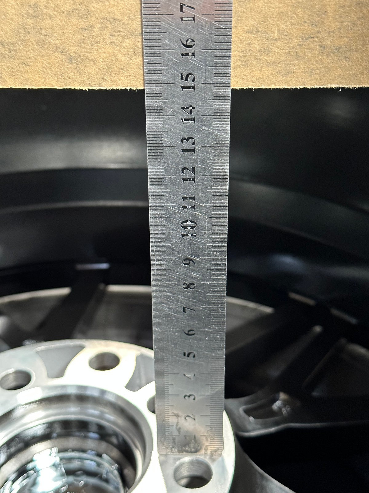 New 17X7.5 ET40 VFF107 Design Rim (4 wheel) Gloss Black 4X114.3