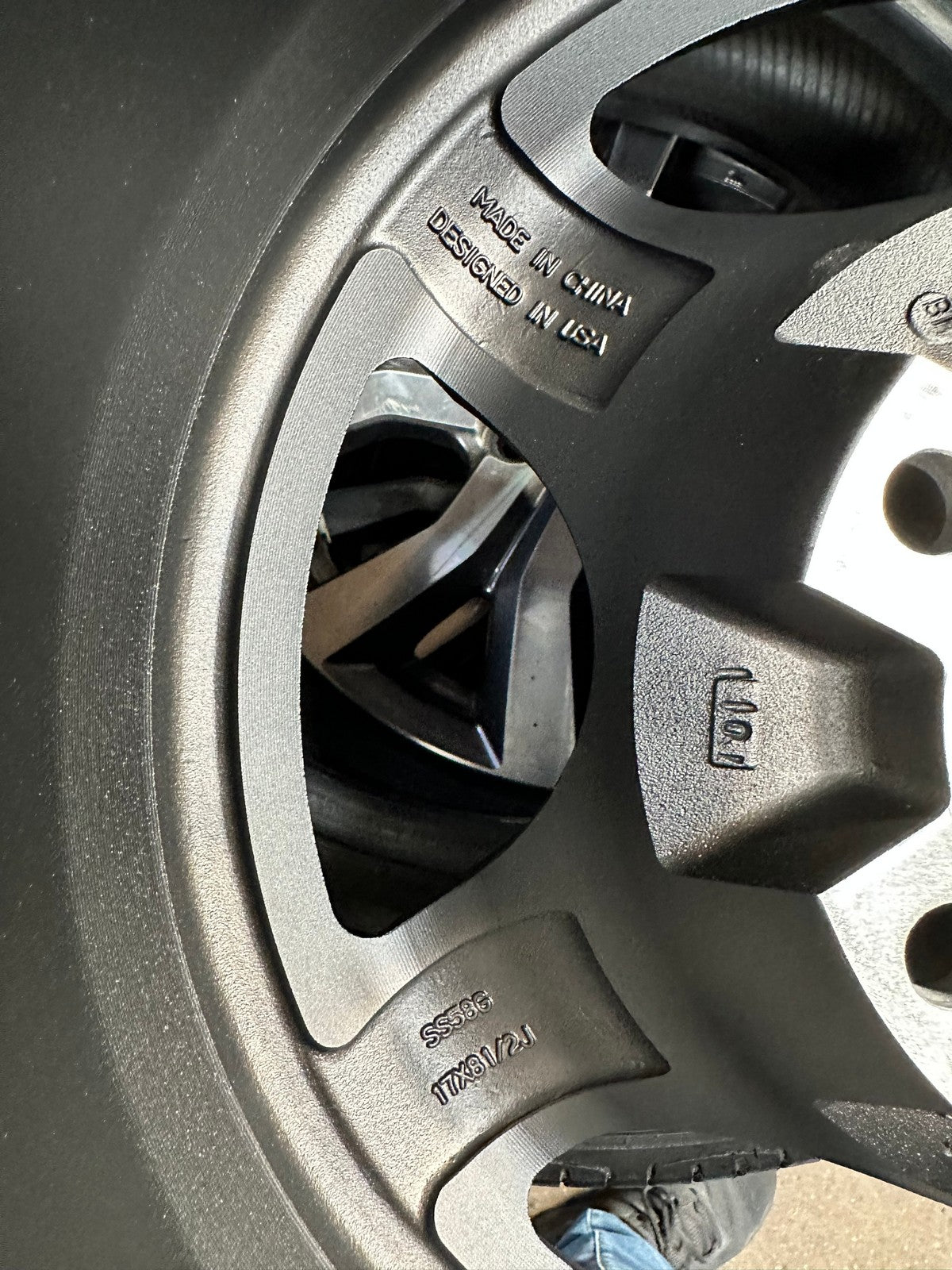 New 17X8.5 ET-10 Black Rhino Bantam Rim (4 wheel) Matt Black 6X139.7