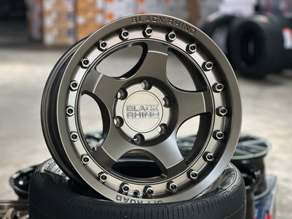 New 17X8.5 ET-10 Black Rhino Bantam Rim (4 wheel) Matt Bronze 6X139.7