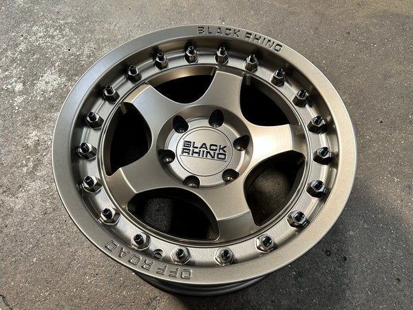 New 17X8.5 ET-10 Black Rhino Bantam Rim (4 wheel) Matt Bronze 6X139.7