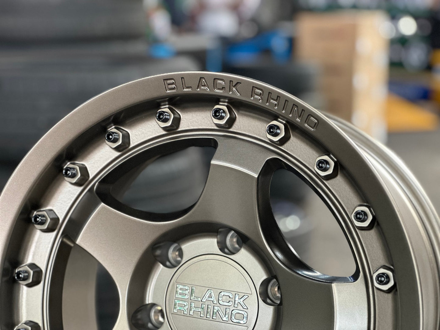 New 17X8.5 ET-10 Black Rhino Bantam Rim (4 wheel) Matt Bronze 6X139.7