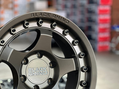 New 17X8.5 ET-10 Black Rhino Bantam Rim (4 wheel) Matt Bronze 6X139.7