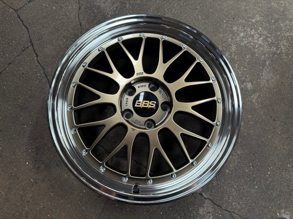 New 18X8 ET45 BBS LM Rim (4 wheel) Gloss Bronze 5X112