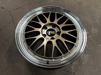 New 18X8 ET45 BBS LM Rim (4 wheel) Gloss Bronze 5X112