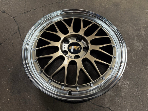 New 18X8 ET45 BBS LM Rim (4 wheel) Gloss Bronze 5X112