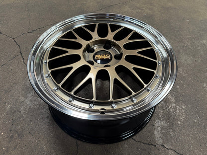 New 18X8 ET45 BBS LM Rim (4 wheel) Gloss Bronze 5X112