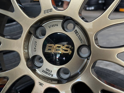 New 18X8 ET45 BBS LM Rim (4 wheel) Gloss Bronze 5X112