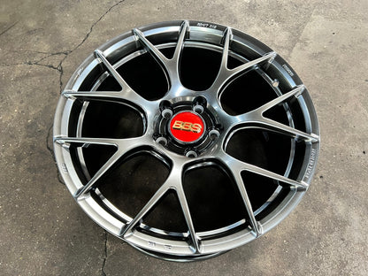 New 18X9.5 ET45 BBS RE-V7 Rim (4 wheel) Gloss Gunmetal 5X120