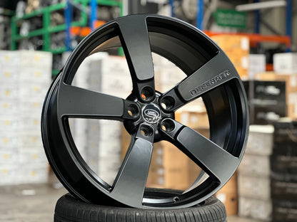 New 22X9.5 ET35 Overdrive Forged Rim (5 wheel) Matt Black 5X120