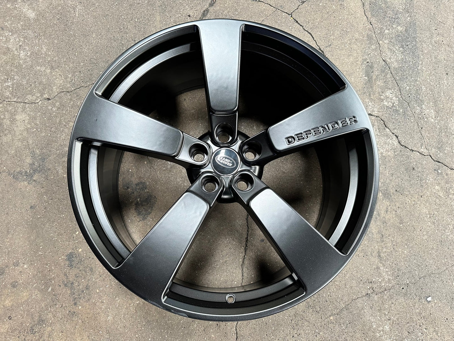 New 22X9.5 ET35 Overdrive Forged Rim (5 wheel) Matt Black 5X120