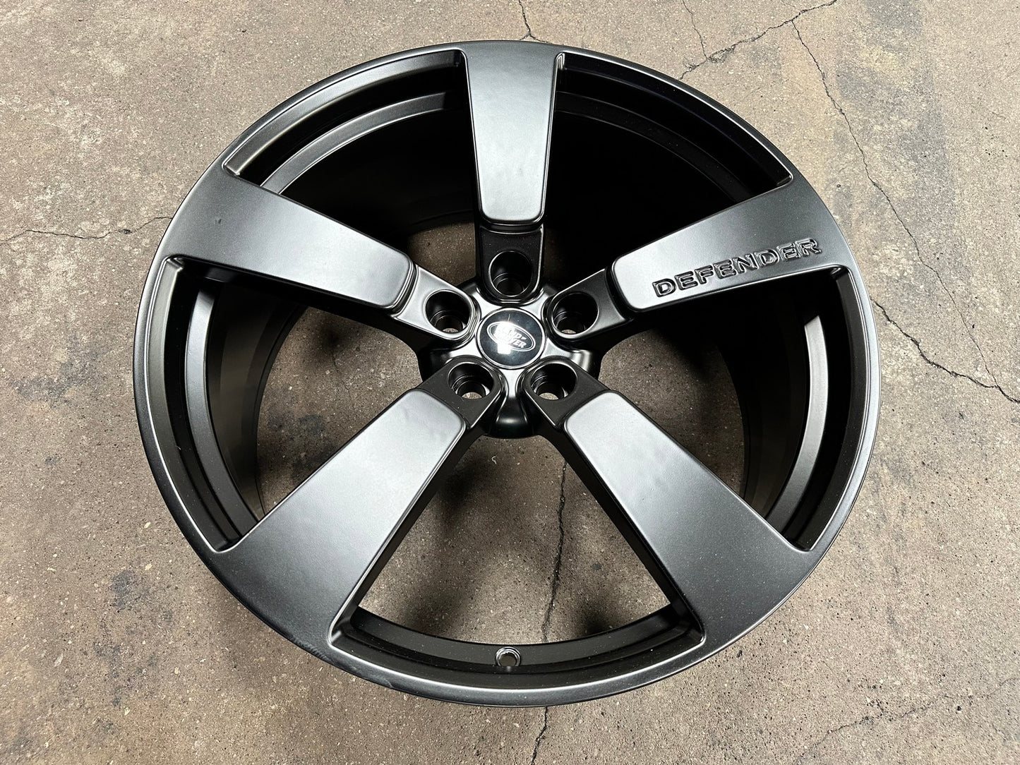 New 22X9.5 ET35 Overdrive Forged Rim (5 wheel) Matt Black 5X120