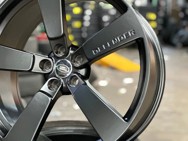 New 22X9.5 ET35 Overdrive Forged Rim (5 wheel) Matt Black 5X120