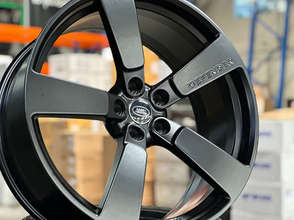 New 22X9.5 ET35 Overdrive Forged Rim (5 wheel) Matt Black 5X120