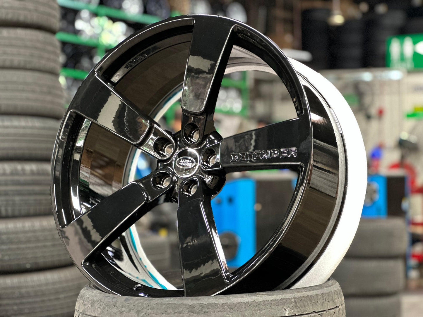 New 22X9.5 ET35 Overdrive Forged Rim (5 wheel) Gloss Black 5X120