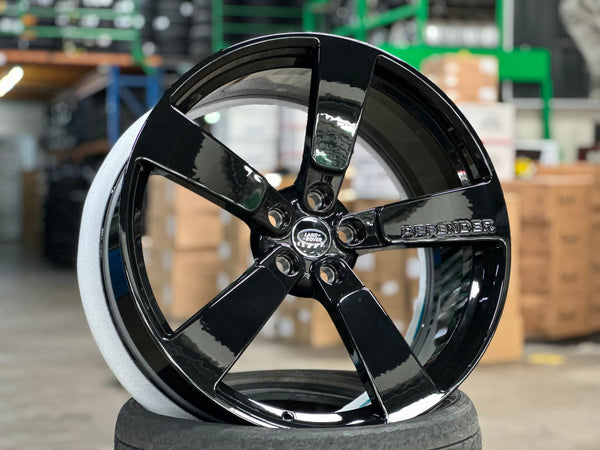 New 22X9.5 ET35 Overdrive Forged Rim (5 wheel) Gloss Black 5X120