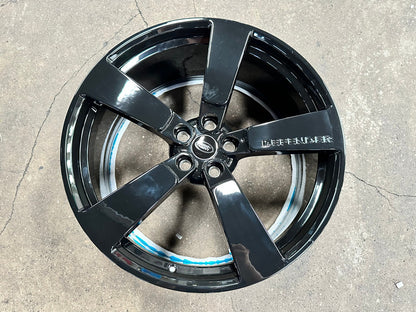 New 22X9.5 ET35 Overdrive Forged Rim (5 wheel) Gloss Black 5X120