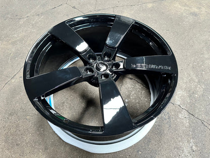 New 22X9.5 ET35 Overdrive Forged Rim (5 wheel) Gloss Black 5X120