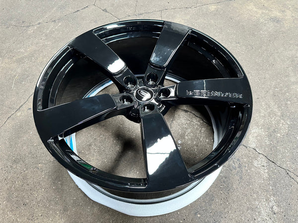 New 22X9.5 ET35 Overdrive Forged Rim (5 wheel) Gloss Black 5X120