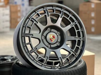 New 18X9 ET30 Overdrive Forged Rim (4 wheel) Matt Gunmetal 5X130