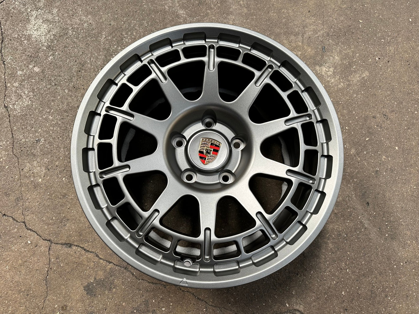 New 18X9 ET30 Overdrive Forged Rim (4 wheel) Matt Gunmetal 5X130