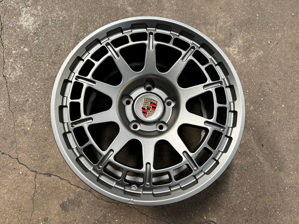 New 18X9 ET30 Overdrive Forged Rim (4 wheel) Matt Gunmetal 5X130