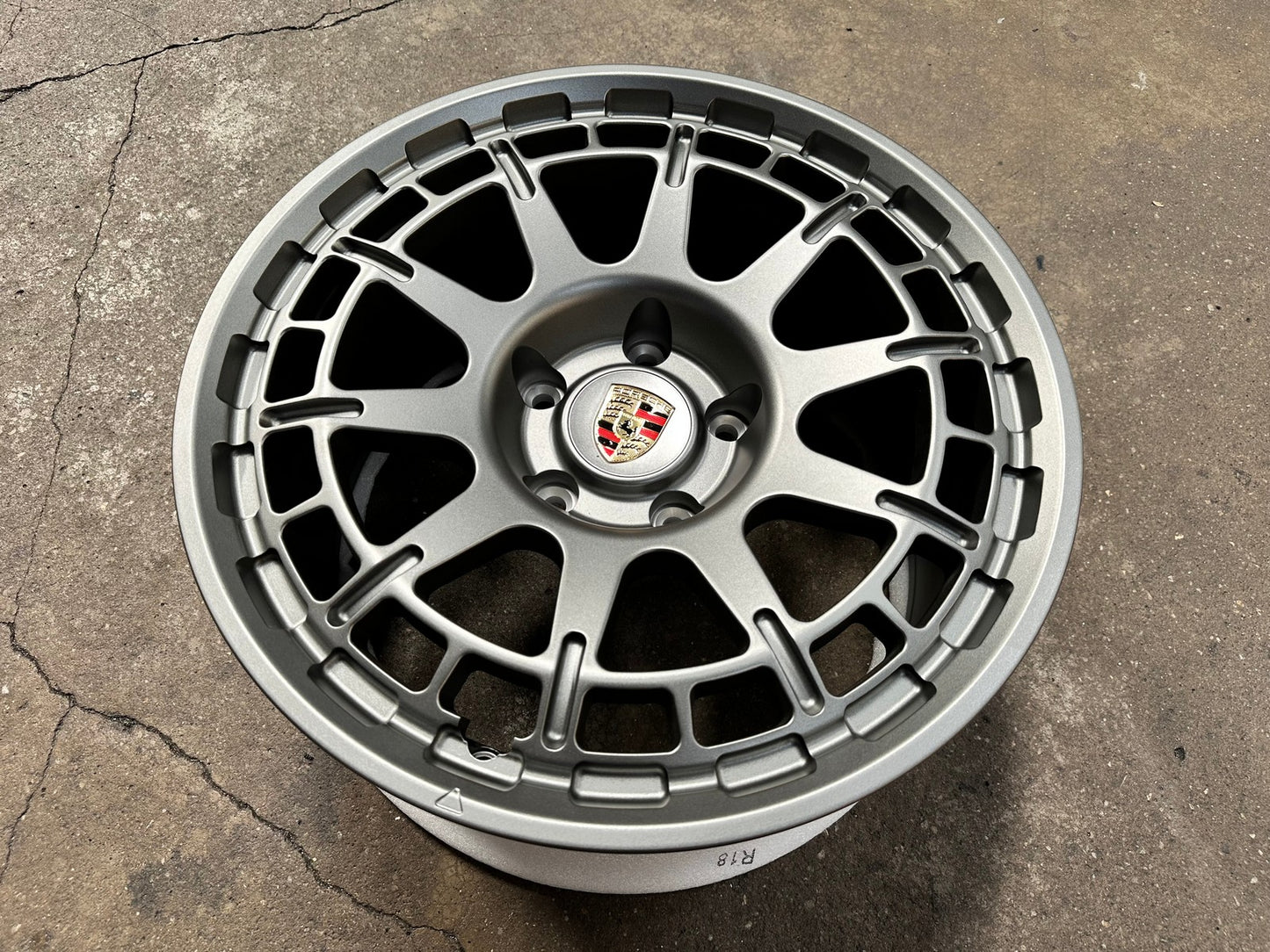 New 18X9 ET30 Overdrive Forged Rim (4 wheel) Matt Gunmetal 5X130