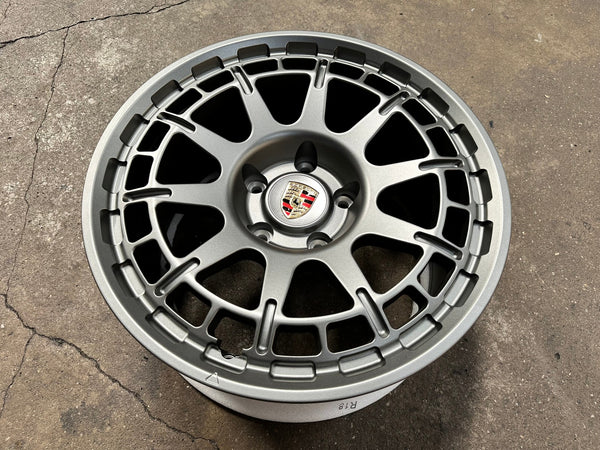 New 18X9 ET30 Overdrive Forged Rim (4 wheel) Matt Gunmetal 5X130