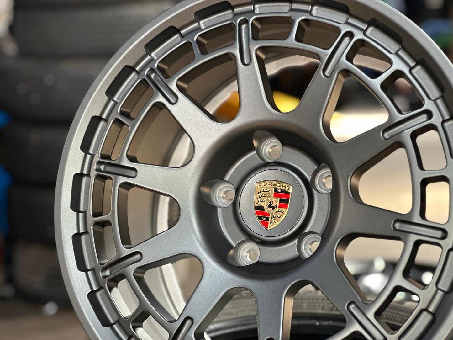 New 18X9 ET30 Overdrive Forged Rim (4 wheel) Matt Gunmetal 5X130