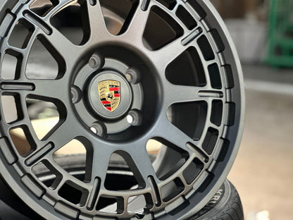 New 18X9 ET30 Overdrive Forged Rim (4 wheel) Matt Gunmetal 5X130