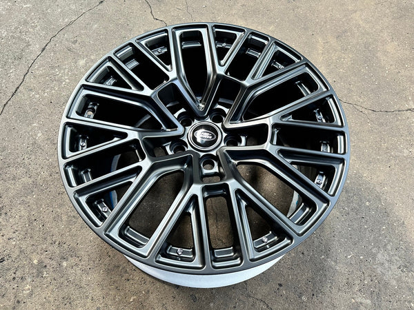 New 20X9 ET30 Overdrive Forged Kahn RS Rim (5 wheel) Matt Black 5X120