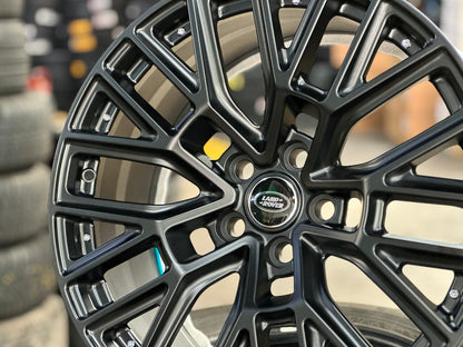 New 20X9 ET30 Overdrive Forged Kahn RS Rim (5 wheel) Matt Black 5X120