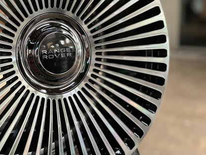 New 22X10 ET38 Overdrive Forged Mansory Rim (4 wheel) Gloss Black 5X120