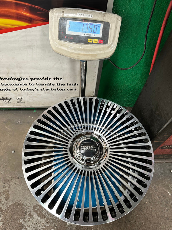 New 22X10 ET38 Overdrive Forged Mansory Rim (4 wheel) Gloss Black 5X120